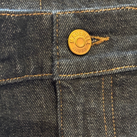 Madewell Midnight Wide Leg Jeans - Picture 3 of 6